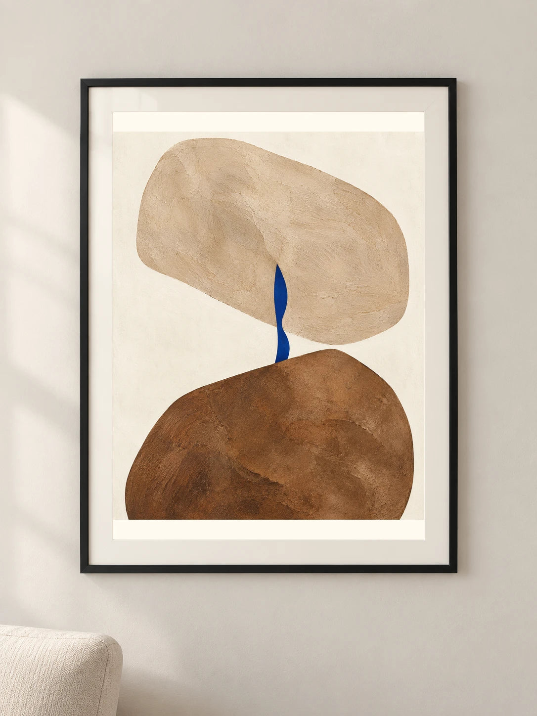 איזון בחול — תמונה לבית — framed — minimal-room-v3