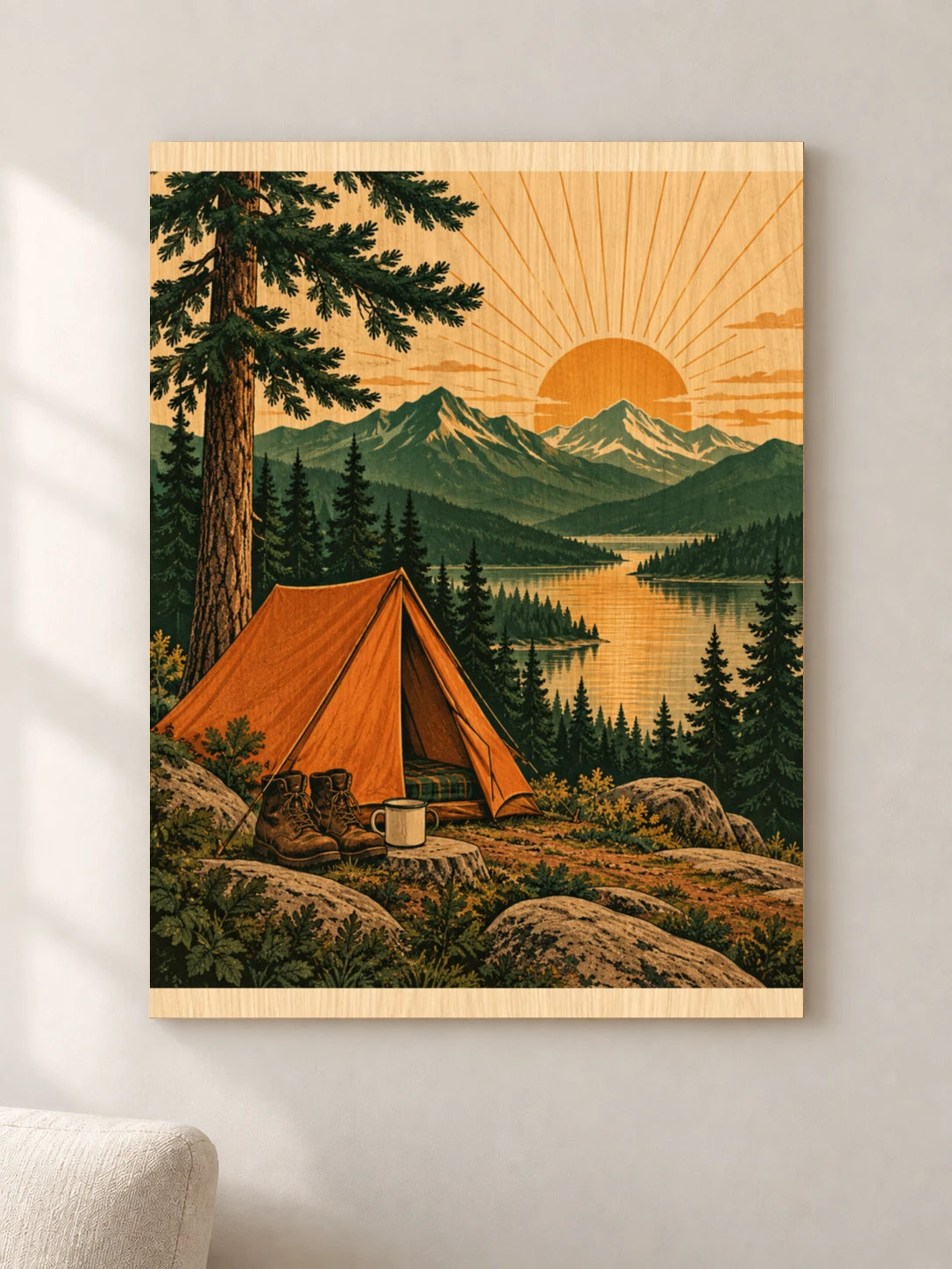 סוף שבוע בחוץ — תמונה לבית — wood — minimal-room-v3
