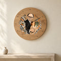 שעון עץ — מנחם בגין עושה קניות — room — oak-clock-room-v1