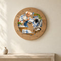 שעון עץ — בן־גוריון במכבסה — room — oak-clock-room-v1