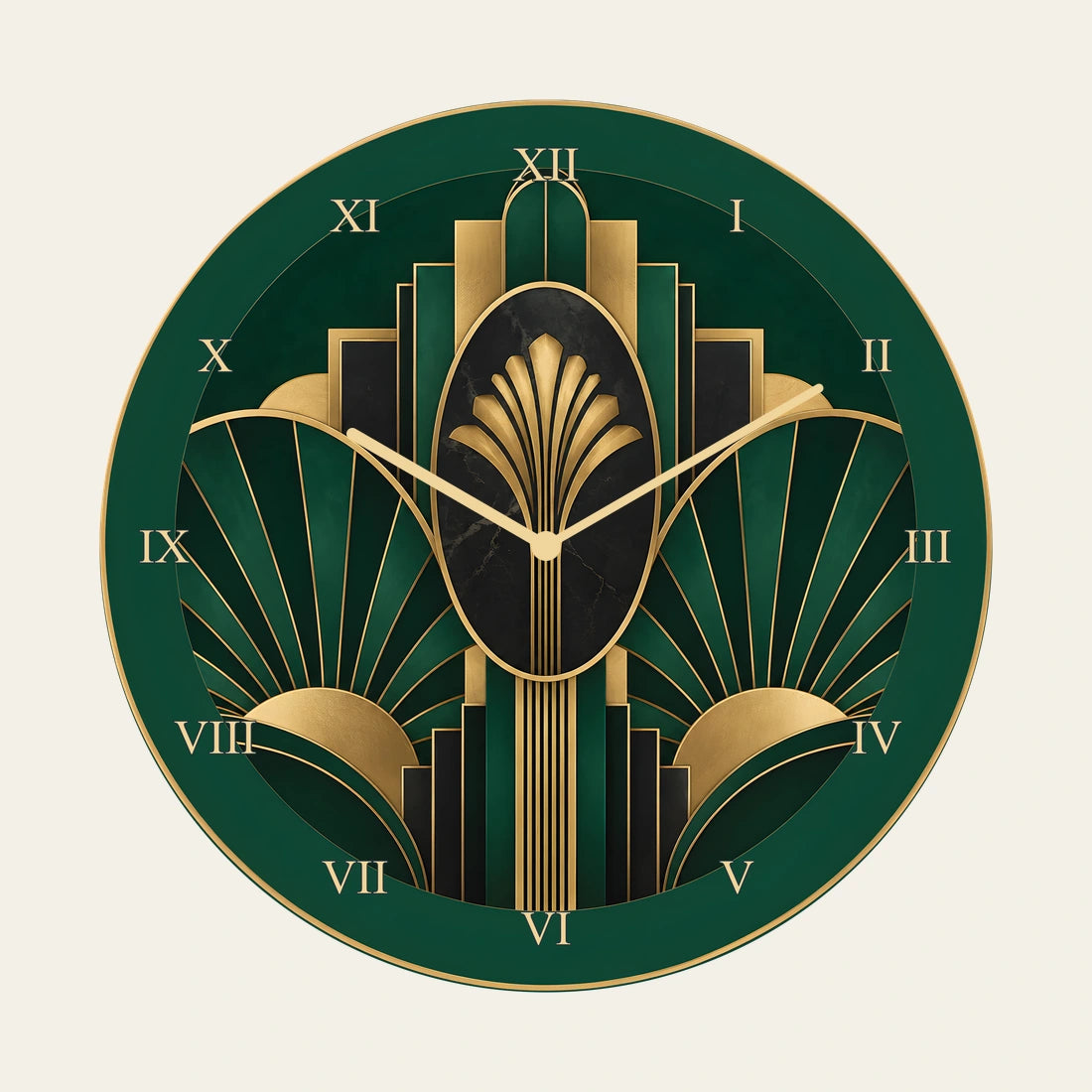 שעון פורמיקה — מניפת אר דקו — pack — formica-clock-room-v1
