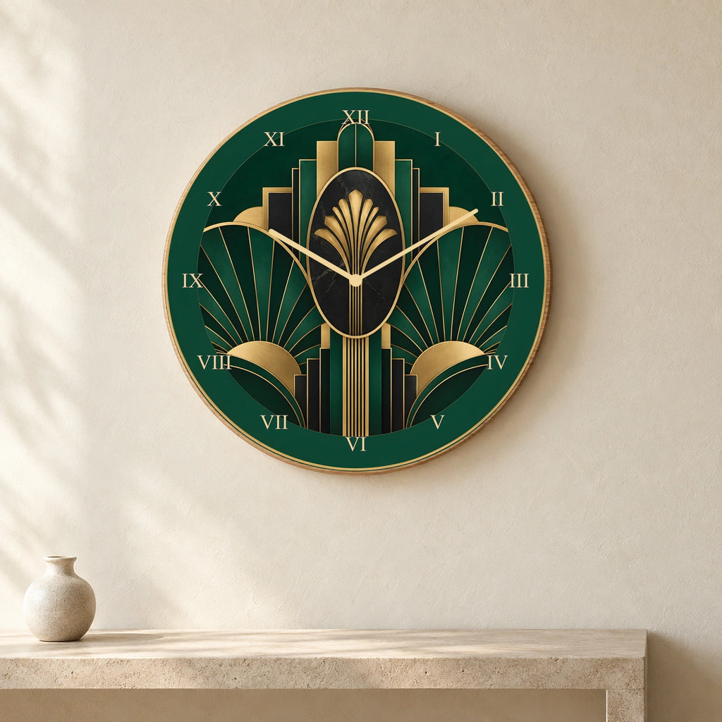 שעון פורמיקה — מניפת אר דקו — room — formica-clock-room-v1