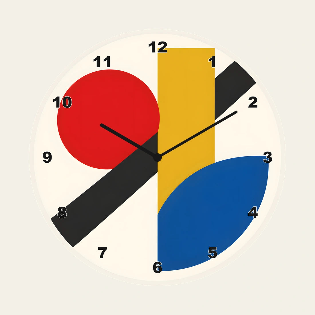 שעון פורמיקה — איזון באוהאוס — pack — formica-clock-room-v1