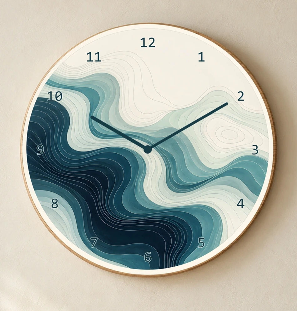 שעון פורמיקה — קווי גובה — detail — formica-clock-room-v1