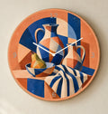 שעון פורמיקה — טבע דומם קוביסטי — detail — formica-clock-room-v1