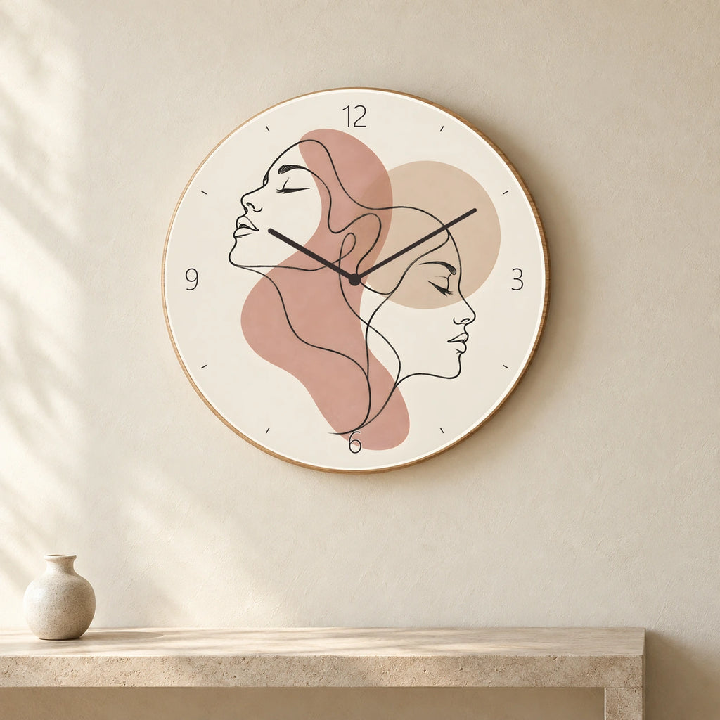 שעון פורמיקה — פנים בקו אחד — room — formica-clock-room-v1