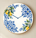 שעון פורמיקה — כחול ים תיכוני — detail — formica-clock-room-v1