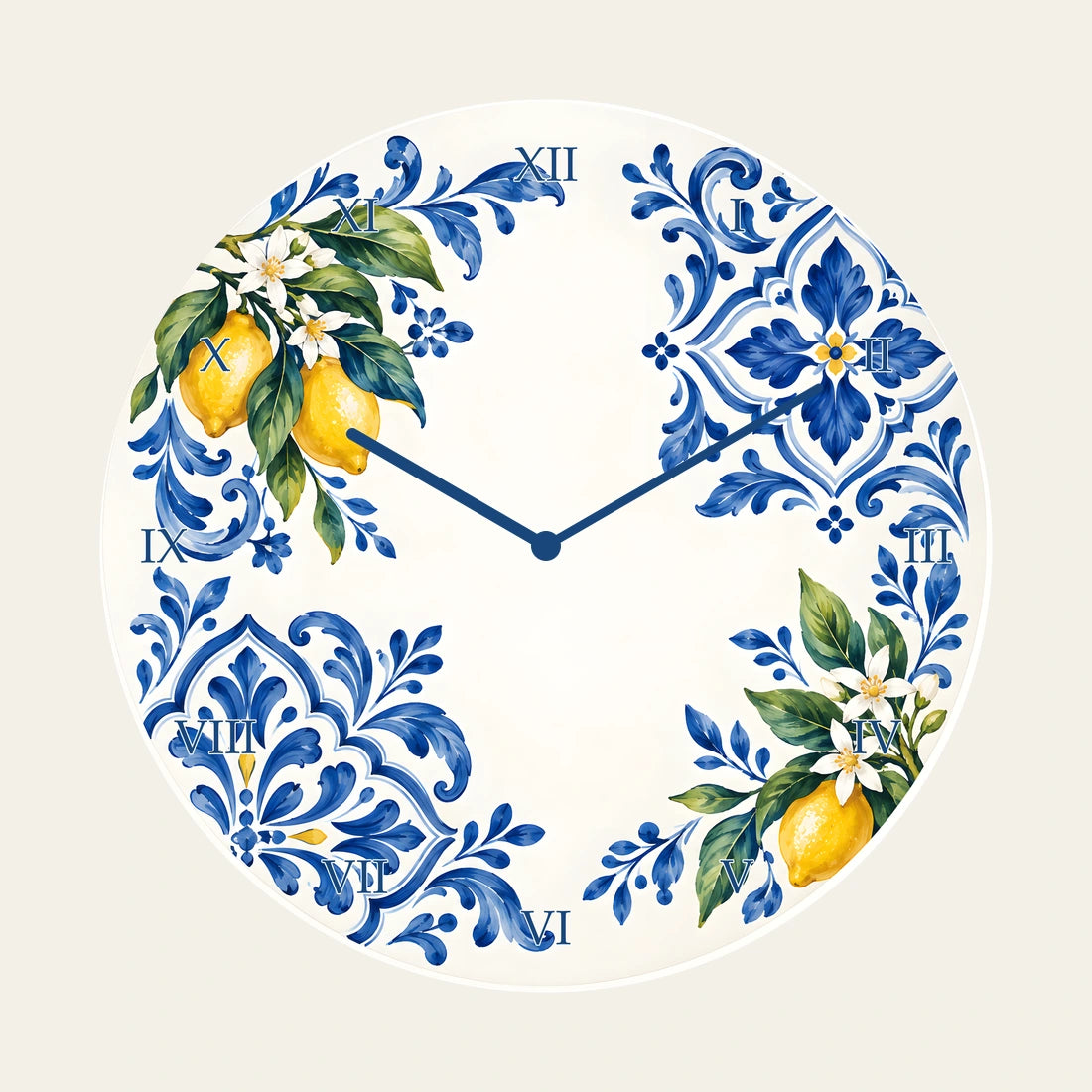 שעון פורמיקה — כחול ים תיכוני — pack — formica-clock-room-v1