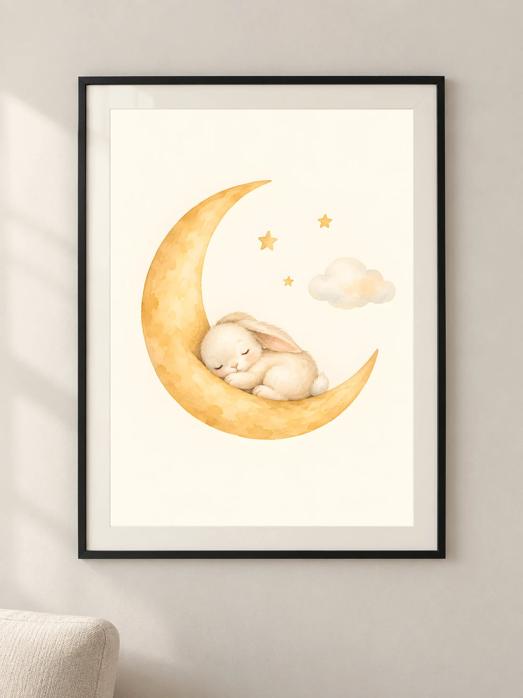 חלומות על הירח — framed — minimal-room-v3