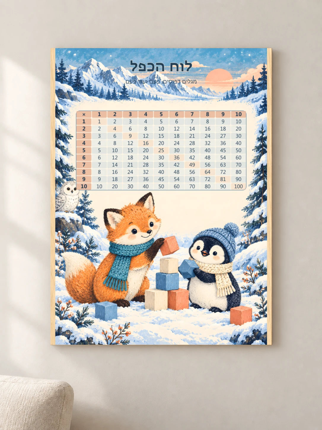 לוח הכפל — משחקים בשלג — wood — minimal-room-v3