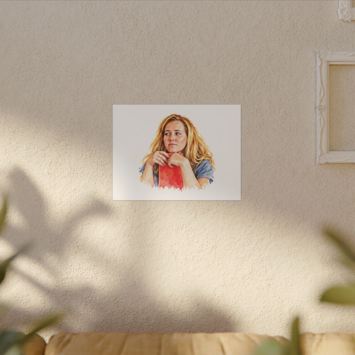 קנבס דק עם דיוקן אישי — תמונת אווירה של המוצר