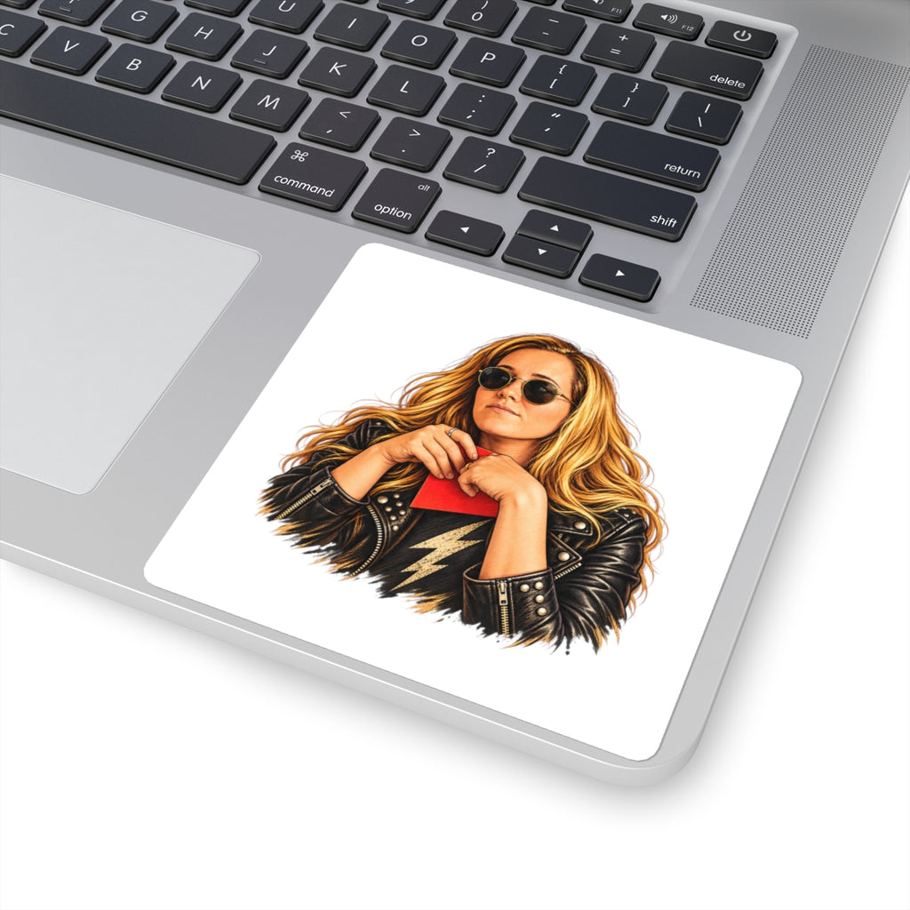 מדבקות מרובעות בעיצוב אישי — תמונת אווירה של המוצר